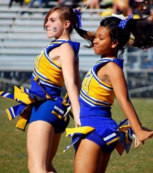 cheerleaders upskirts